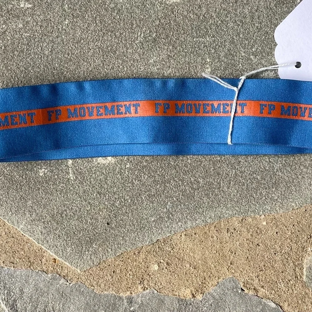 Free People Movement-MVP Logo Headband-Blue/orange